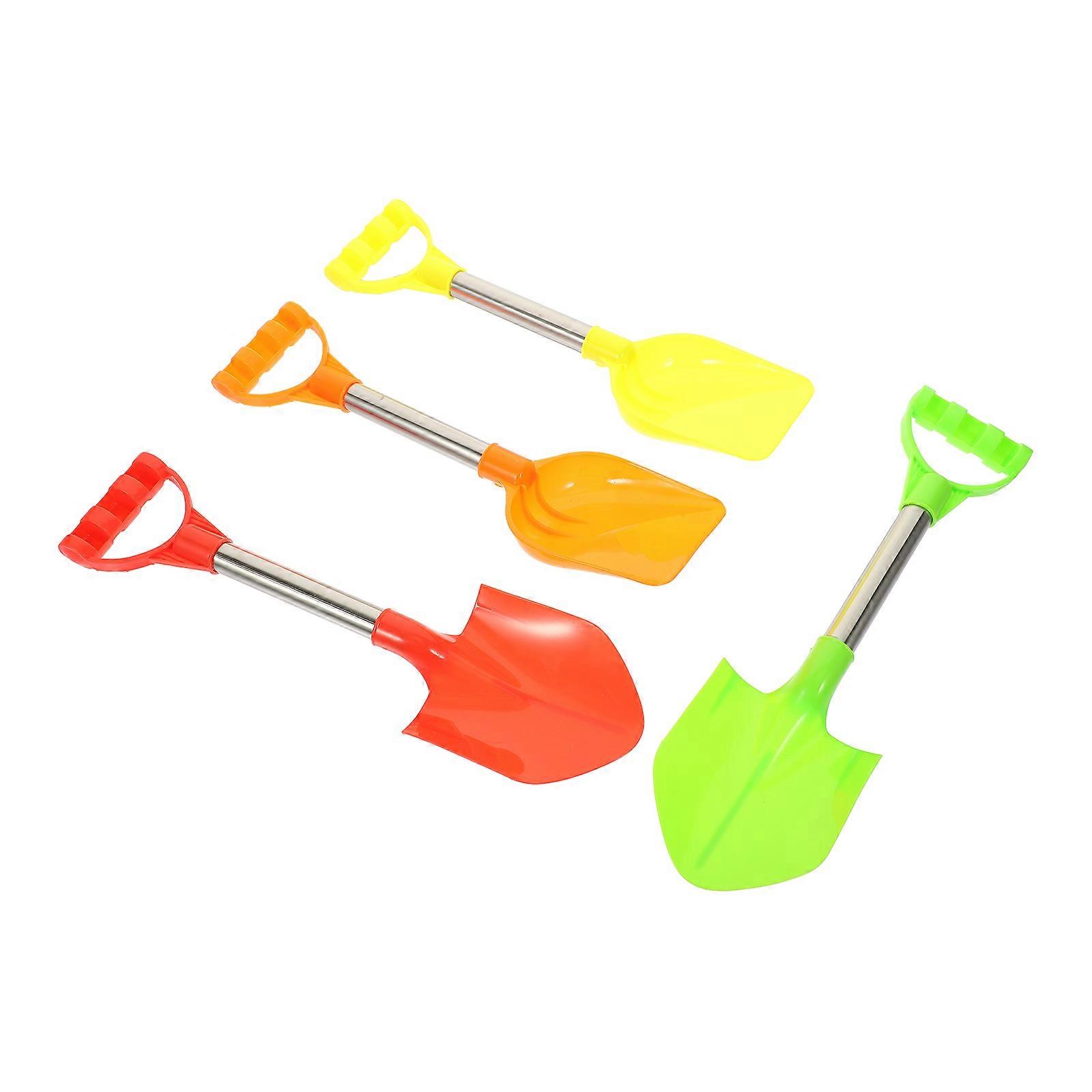 Portable Beach Toys with Funny Design for Kids Use in Assorted Color Lightweight and Safe Plastic Kids 4Pcs