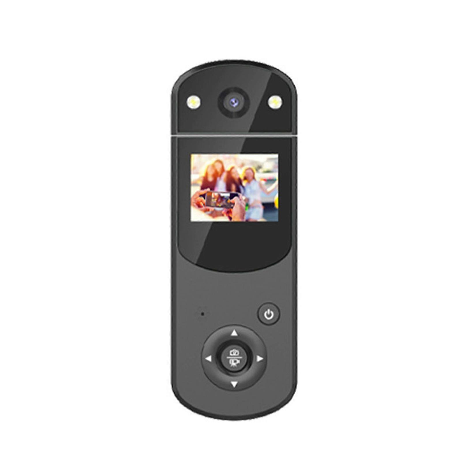 D2 Handheld Mini DV Camera Digital Camera MP3 Player Car Video Recorder 1080P Night ShootingBlack