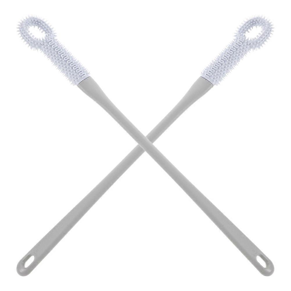 Here's a polished and professional product description for your **2pcs Long Handle Toe Cleaning Brush**:
### **2 Pack Long Handle Toe Cleaning