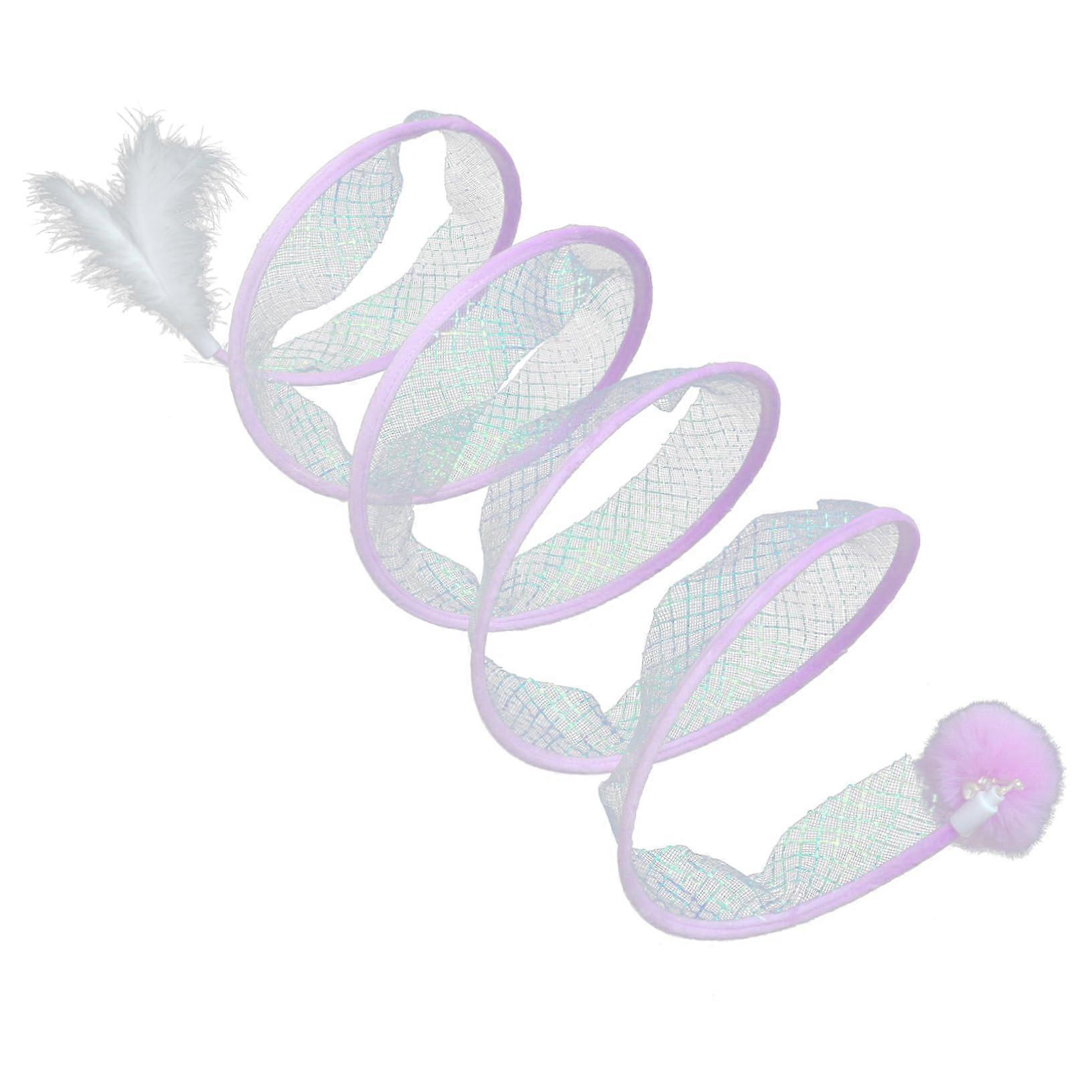 Cat tunnel toy for cats, crinkle tunnel cat toy, foldable cat tunnel, indoor cat tunnel, kitten tunnel, kitten accessories, elastic mesh cat tunnel.