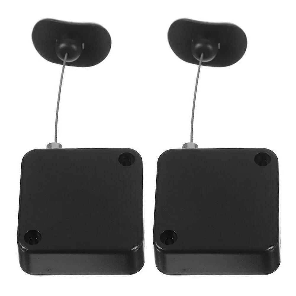 TV Remote Cord Leash, 2 Pcs Retractable Anti-Lost Wire Rope for Travel Control Gate