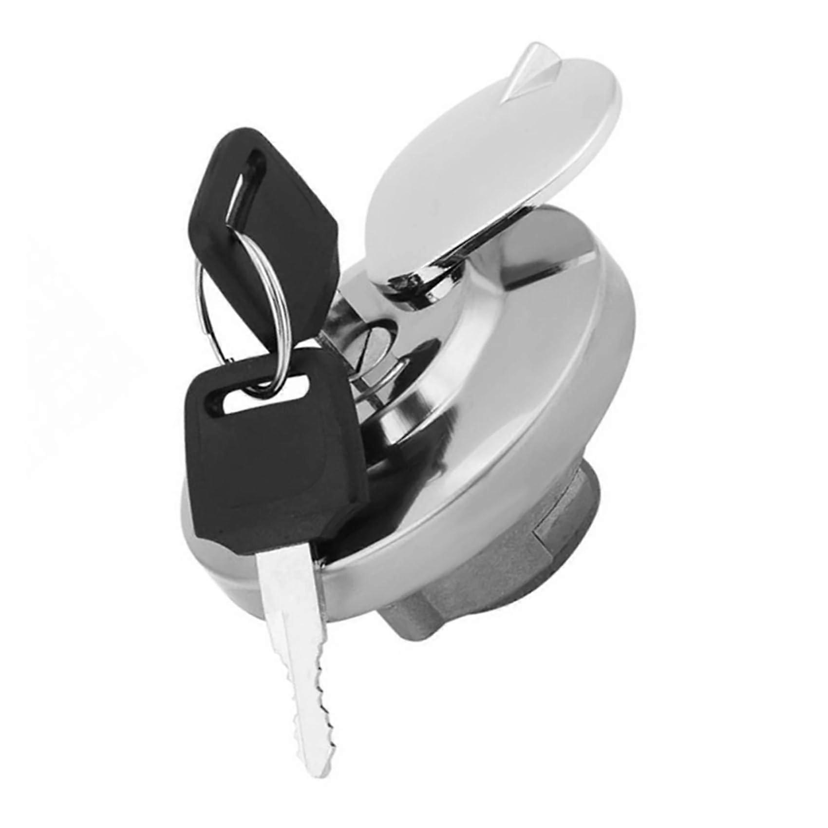Motorcycle Fuel Tank Cap Aluminium With 2 Keys For Honda Magna Shadow VLX VT 600 Rebel 250