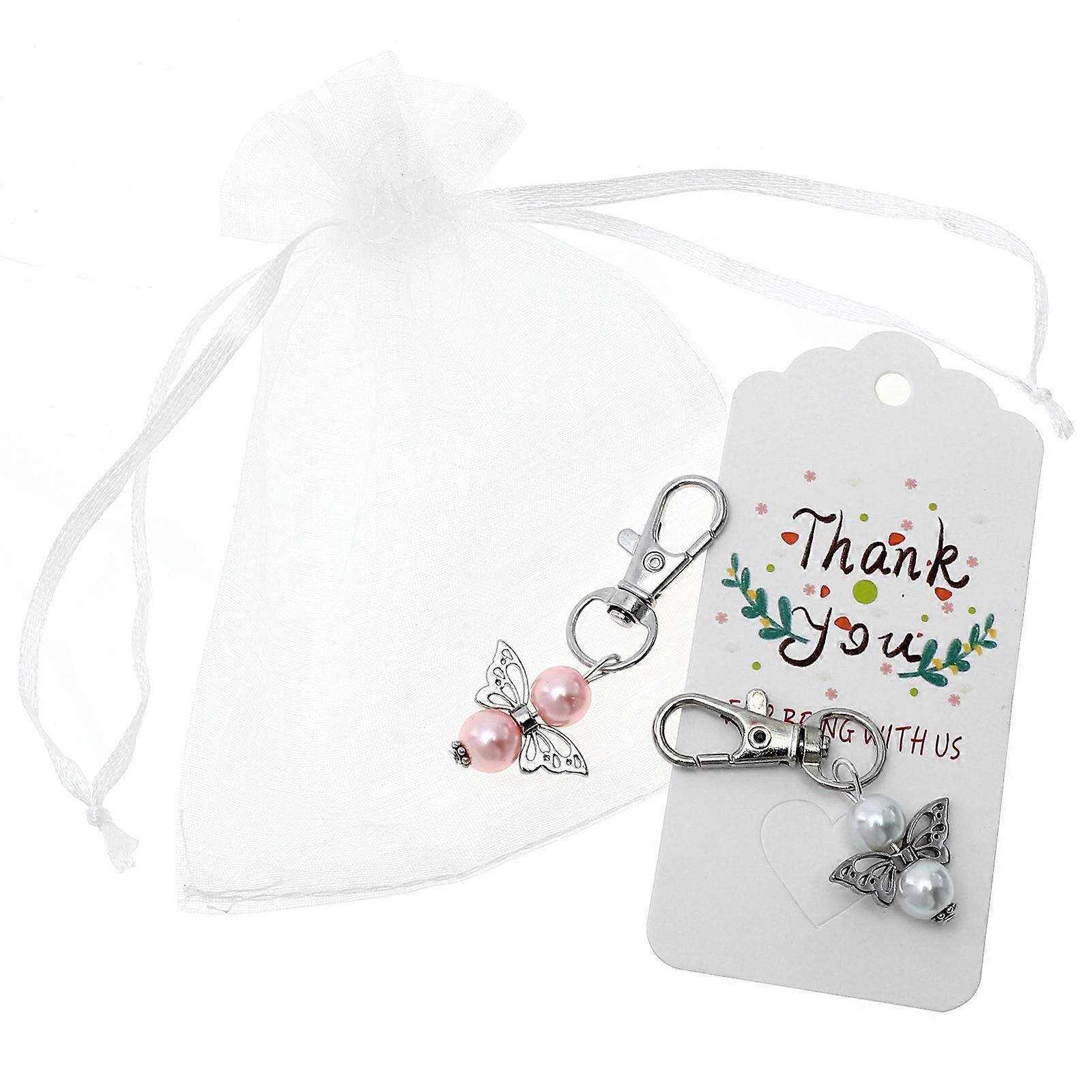 Angel Key Holder for Appreciation Gifts 1Set with Thank You Key Ring