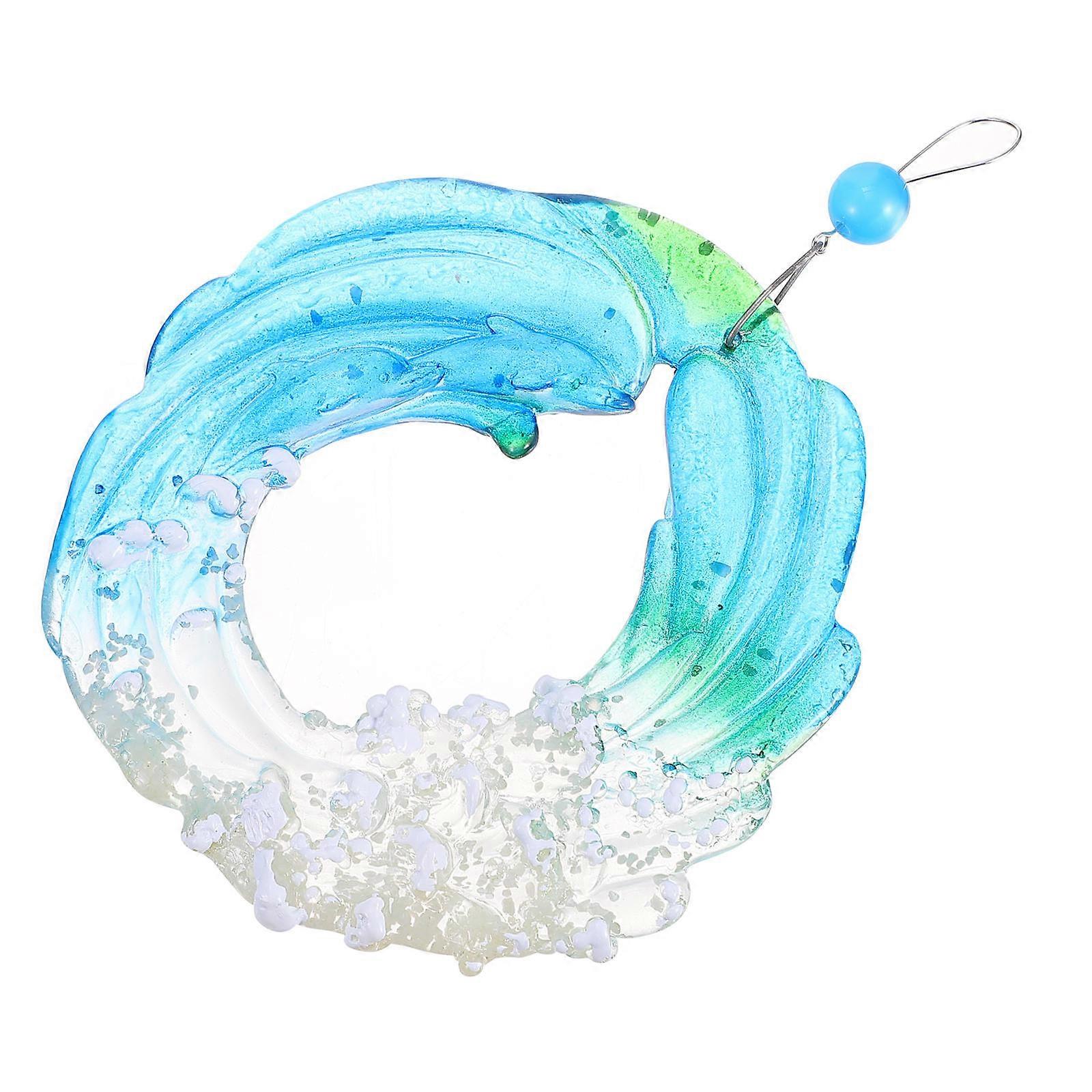 Wave Inspired Glass Pendant Adding Beauty to Your Space