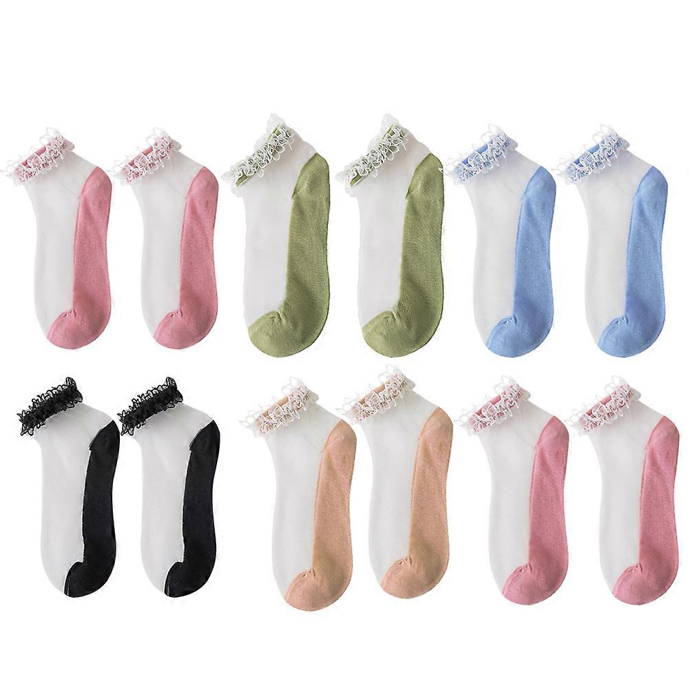 Women Ankle Socks, Comfortable with Elastic Design, Ideal for Casual Looks