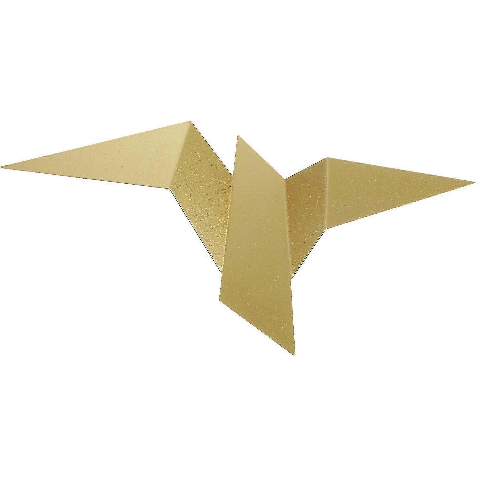 1Pc Creative Flying Bird Wall Lamp Background Wall Modelling Lamp (warm Light)