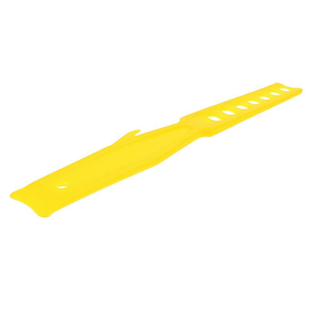 Yellow Paint Mixing Stick for Home Use Manual Operation Sturdy Plastic Handle 7 Inch