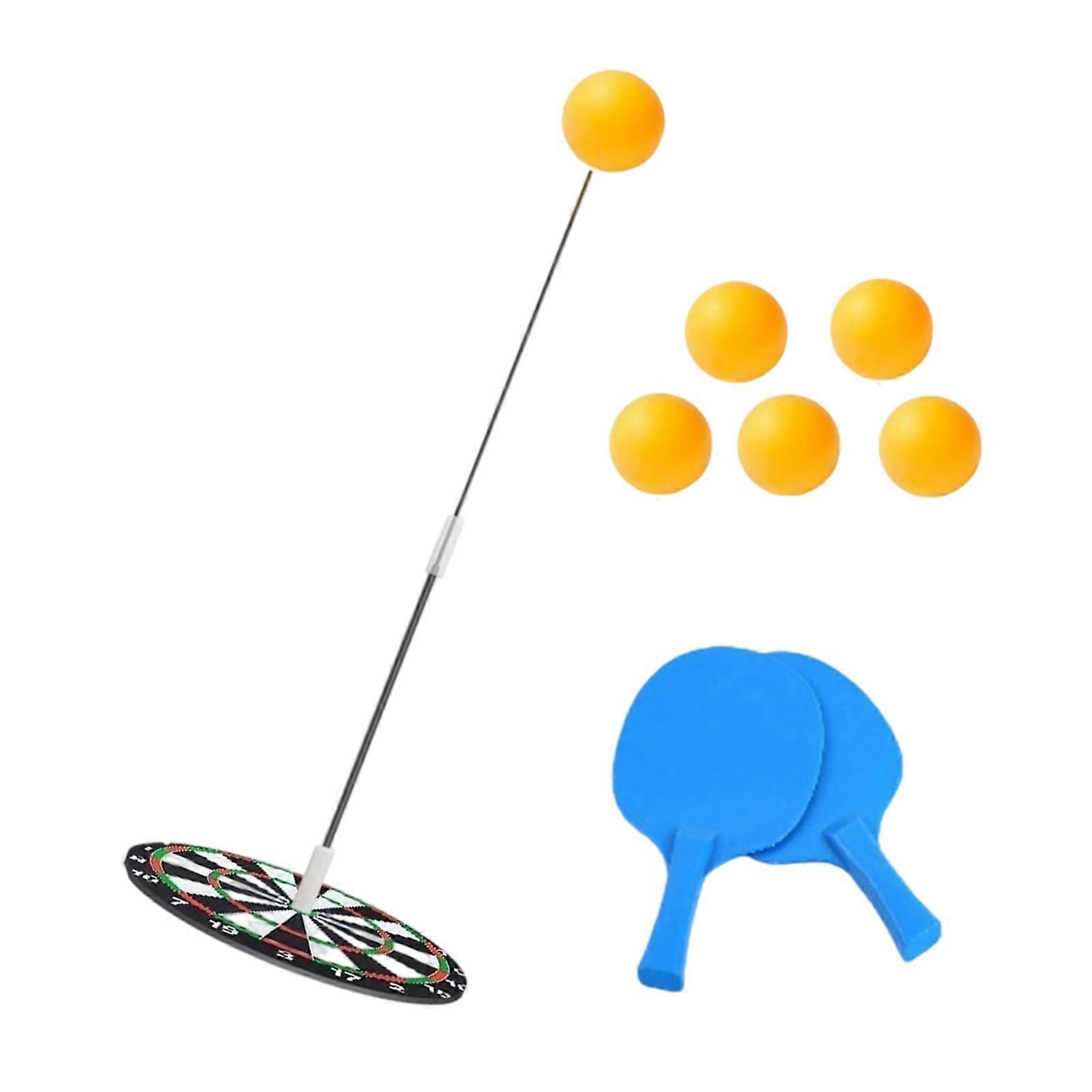 Table Tennis Training Equipment Table Tennis Soft Wave Set Elastic Ball Single Player Training Equipment For Kids Elastic Ball Single Player