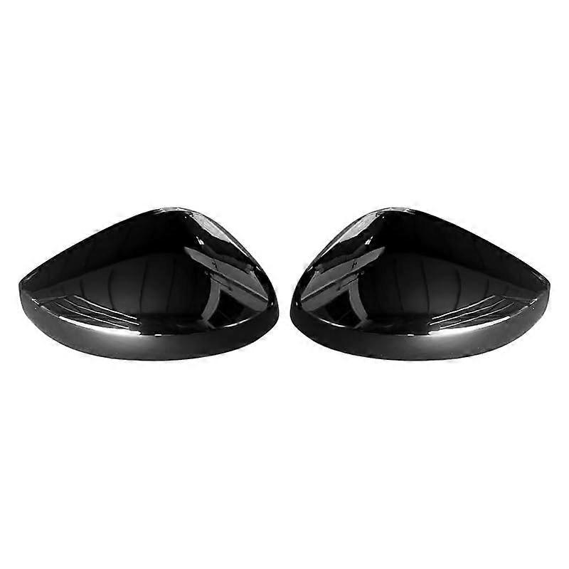 Auto Mirror Caps for 2022-2024 Honda Civic FL Low Configuration, Black Side Mirror Cover Replacement Left Right