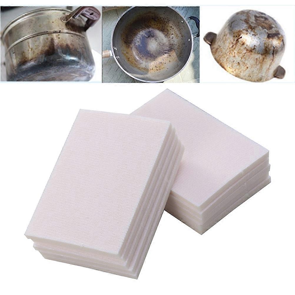 White Corundum Sponge Sanding Block for Grinding Use Handy Abrasive Paper Sheets 5 Packs