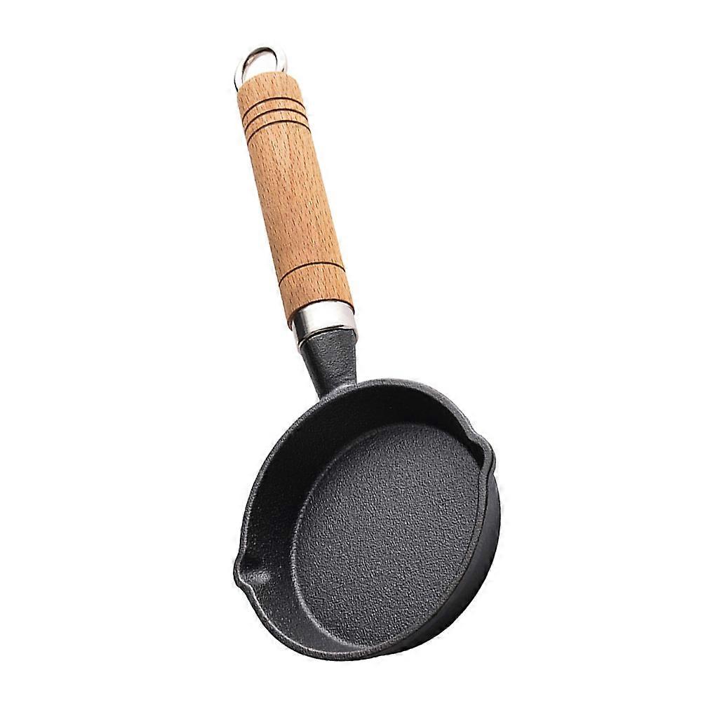Small Camping Frying Pan Designed For Household Users With Round Bottom Shape And Even Heating 1Set