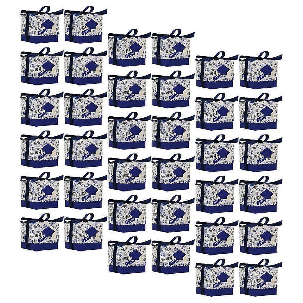 Square Graduation Party Decoration Candy Holder 50Set Ideal For Adults And Kids Featuring A Sturdy Paper Design