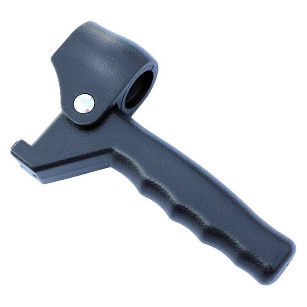 Anti-Skid Crutch Handle Grip Humanized Shape for Walking Assistance 1Pc Durable Plastic for Mobility Support