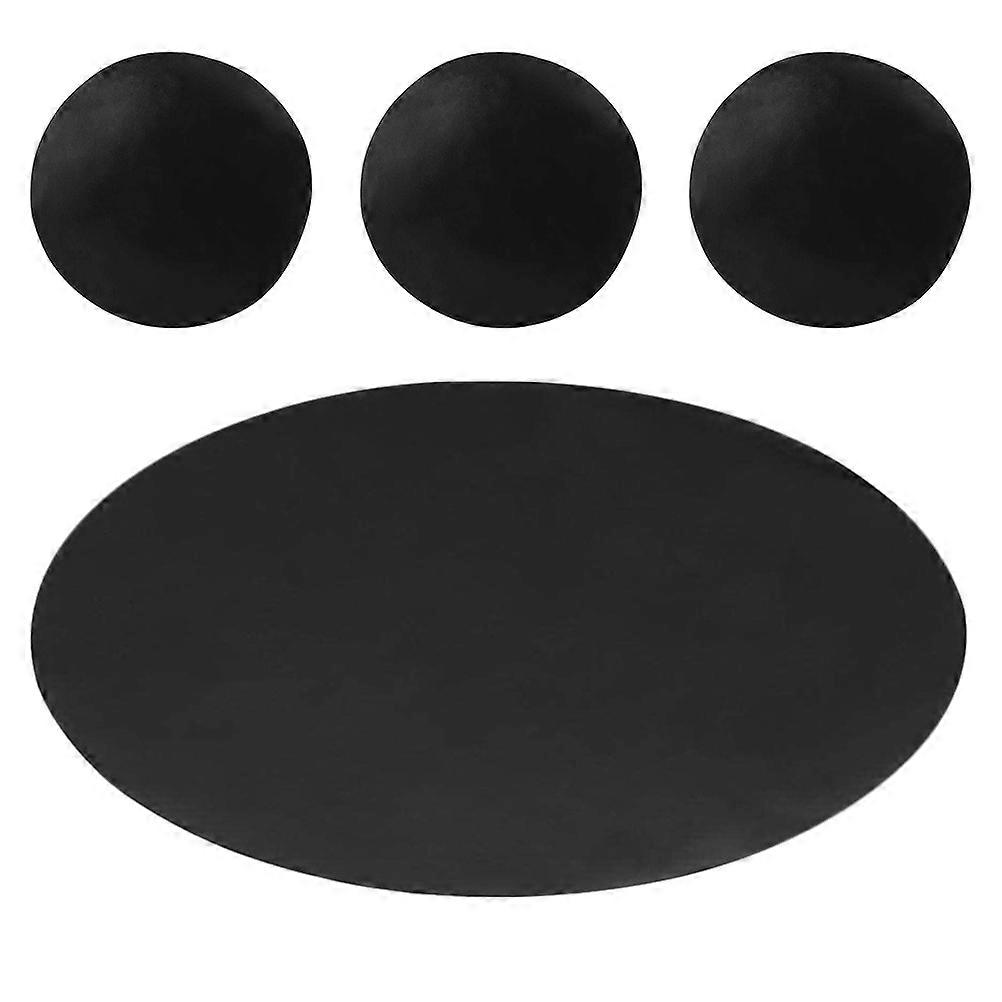 Reusable Nonstick Baking Mat for Home Use Heat Resistant PTFE Coated Fiberglass Cloth Black