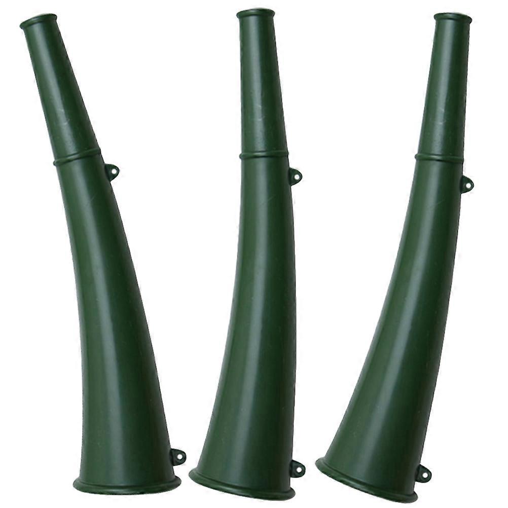 Warning Horn Designed For Camping Equipment And Outdoor Enthusiasts 16.5X3.7Cm 3Pcs Durable