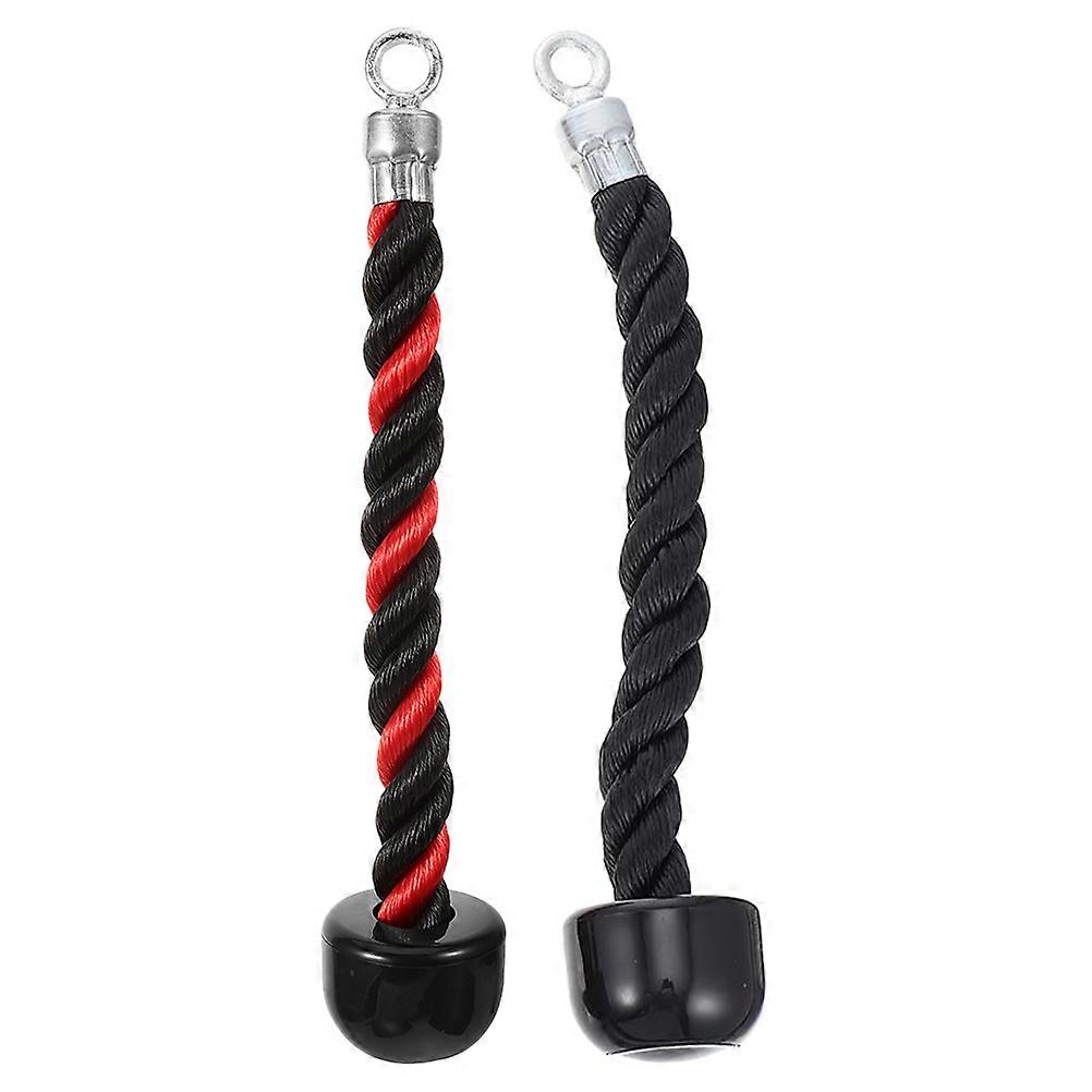 Tricep Strength Rope Gym Cable Attachment Durable Braided Fitness Rope for Pull Down Workouts Targeting Biceps, Triceps, Back, Shoulders, and Grip