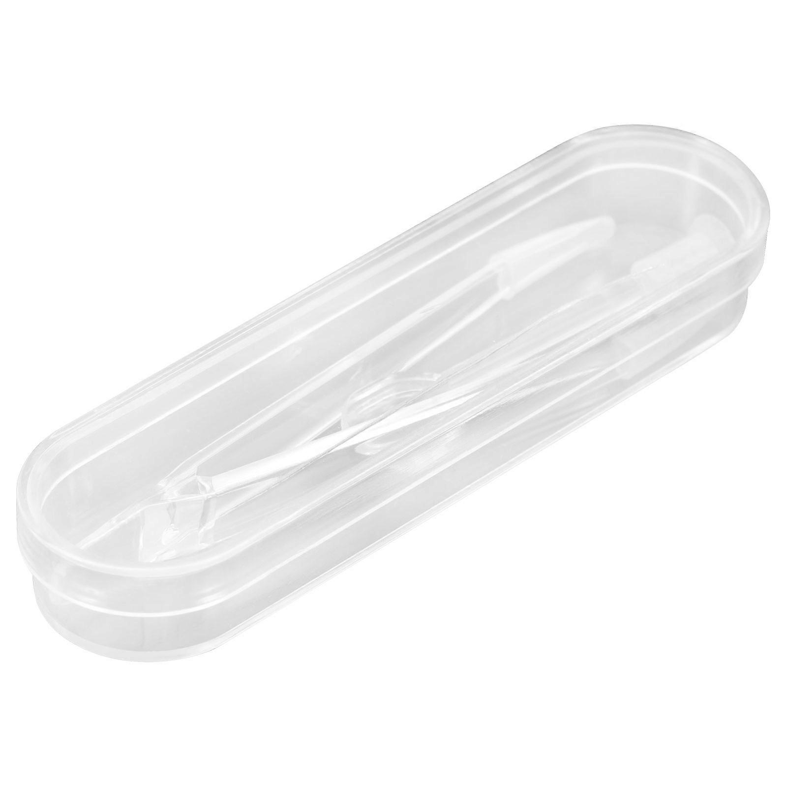Lens Remover Tweezers and Suction Tools Set for Travel and Daily Use Transparent Plastic 1 Set