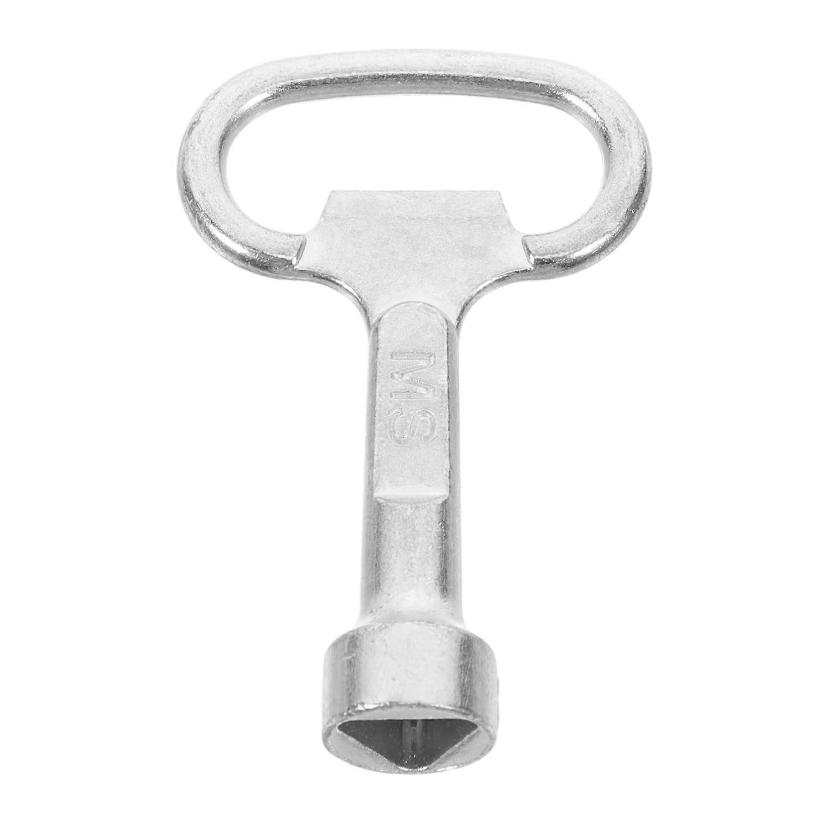 Universal Radiator Key for Easy Valve Bleeding, Compact Design for Various Shut-Off Valves, Durable Heating System Tool