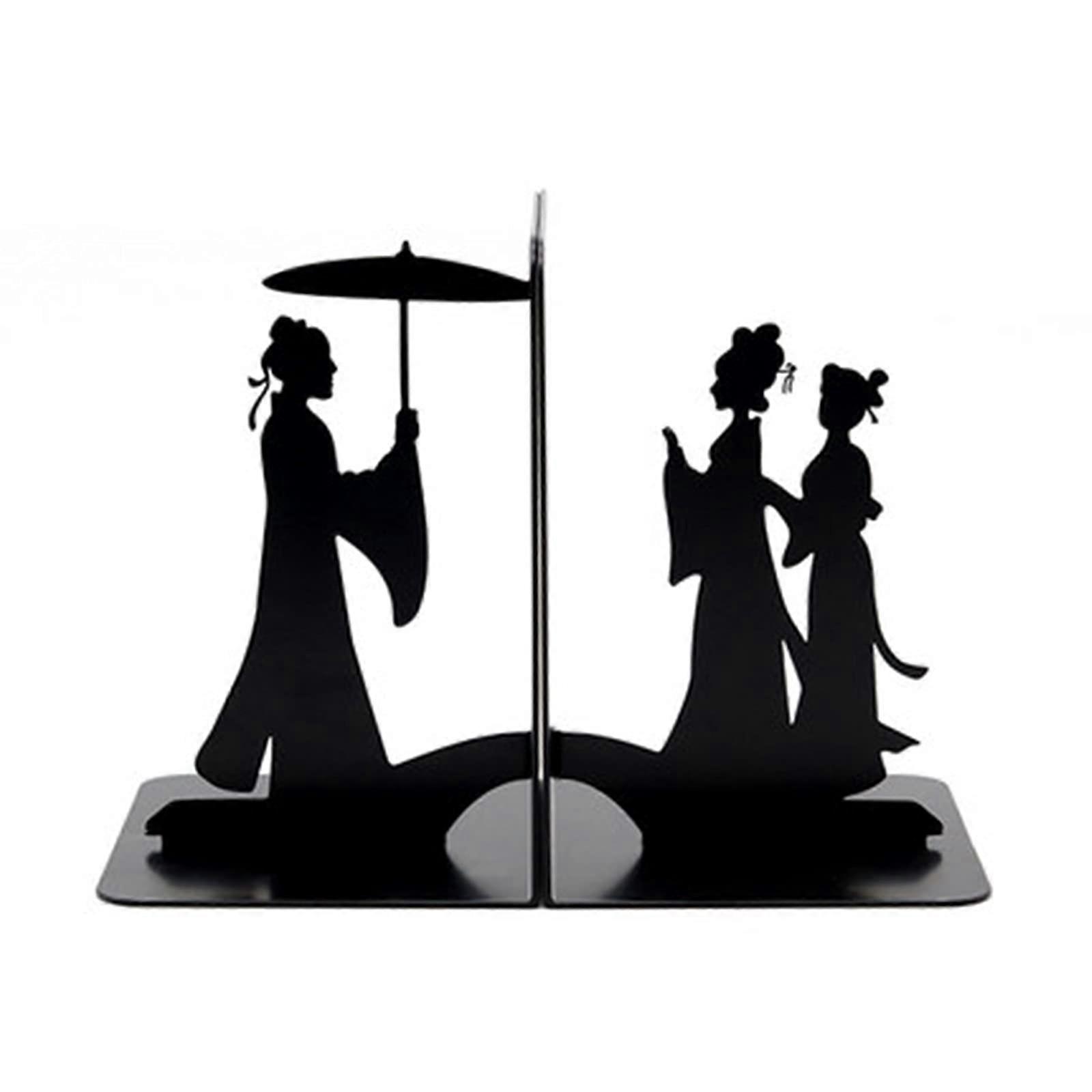 Bookends, Creative Book Stand Decor For Home And Study, Office Desk Accessory, Student Bookshelf Clamp