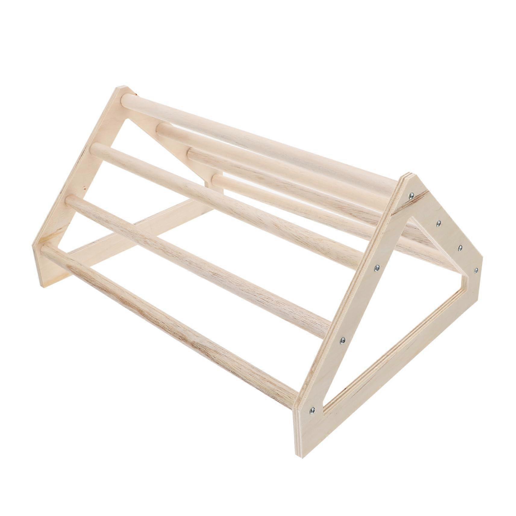 Chicken Stand for Chicks and Parrots Durable Natural Bird Perch to Install for Chickens Rooster Budgies and Others