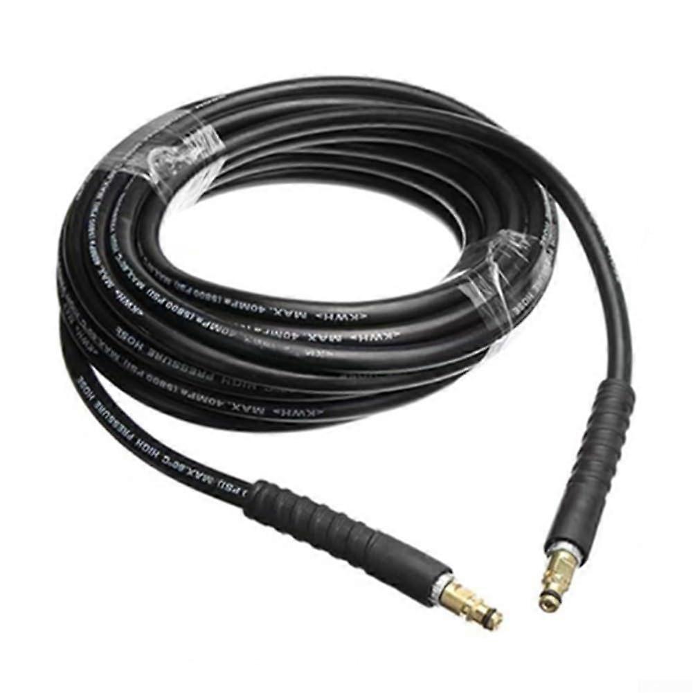 High-Performance Cleaning Hose for Karcher, Flexible Lengths With Easy Quick-Connect System, 10 m