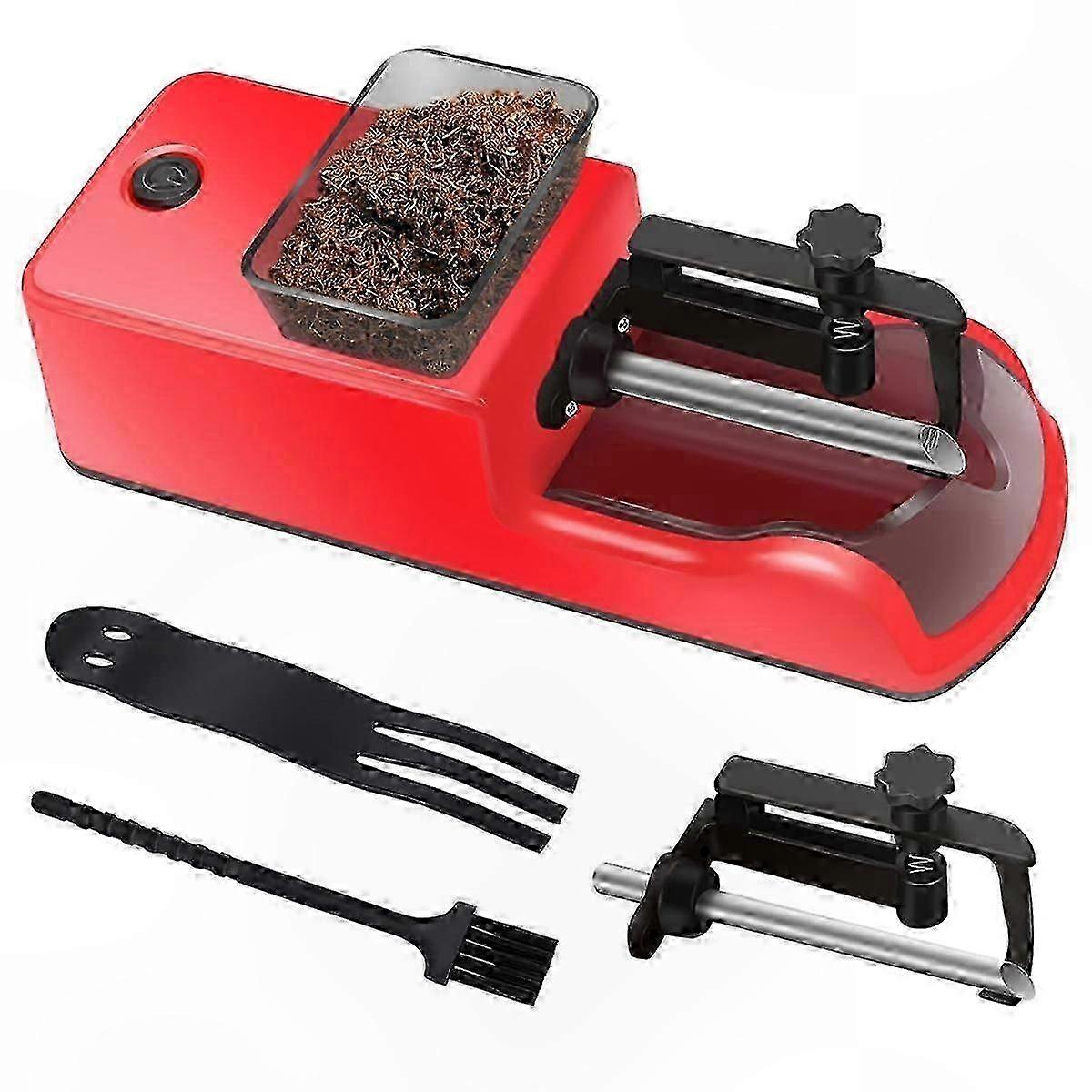 Fully Automatic Rolling Device with 8mm and 6.5mm Filling Function Tamper Bar Tools Included EU Plug Compatibility