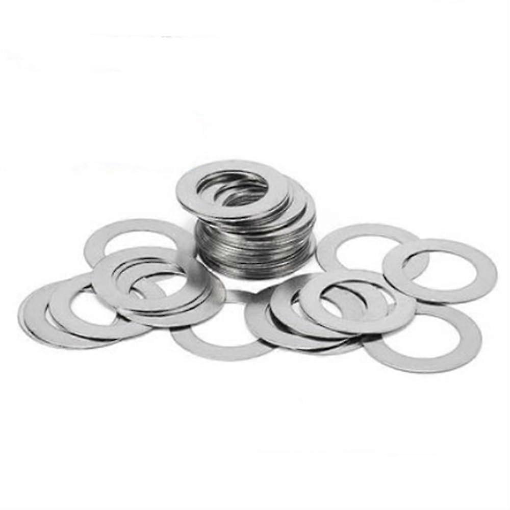 Sicherungsscheiben 100 Stück Edelstahl Unterlegscheiben 0,1 mm M3 M4 M5 Präzisionsdichtung Flach und Ultrathin M4x6