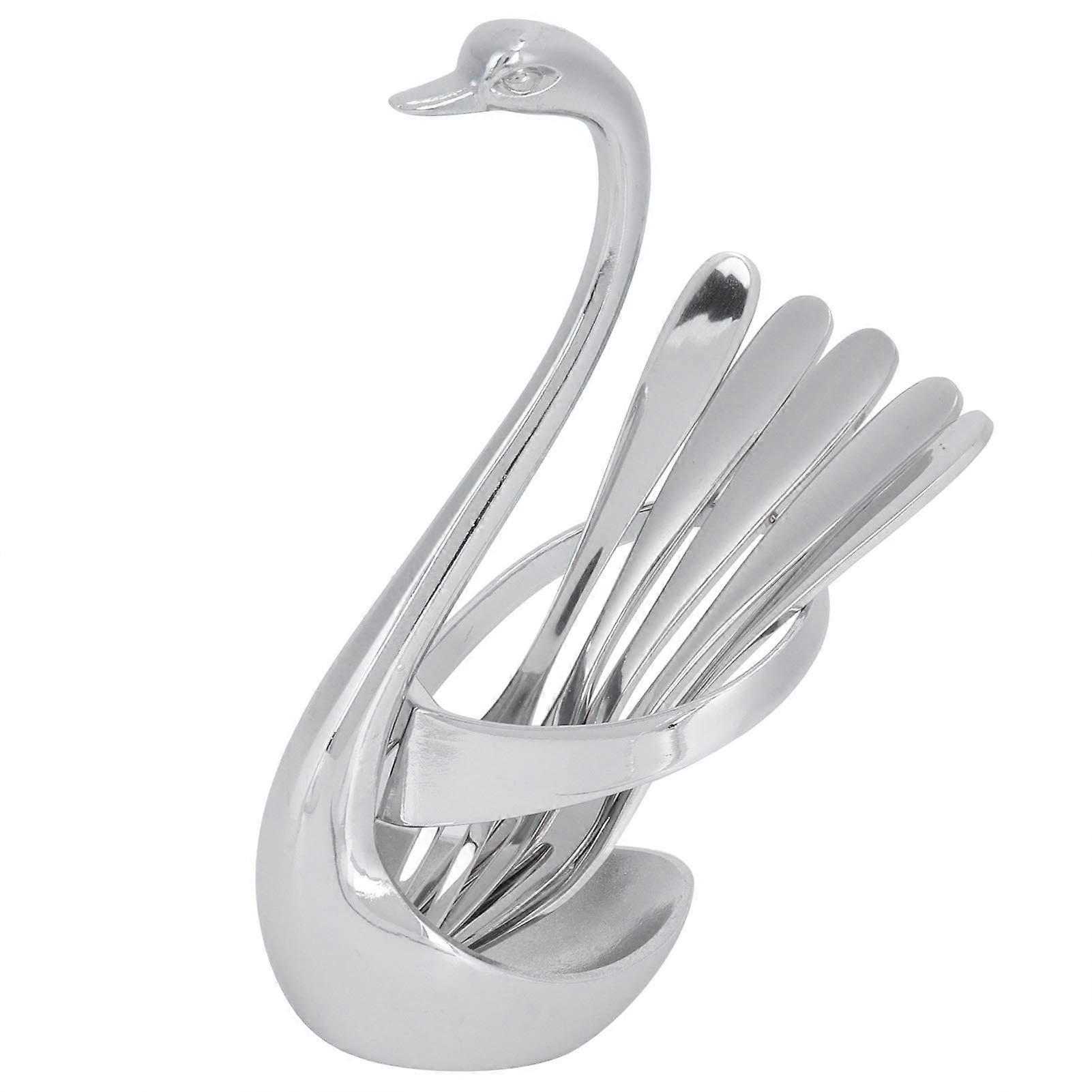 Fork Container Organizer Tool - High-Grade Zinc Alloy Kitchen Storage Solution for Home, Hotel, and Shop Use