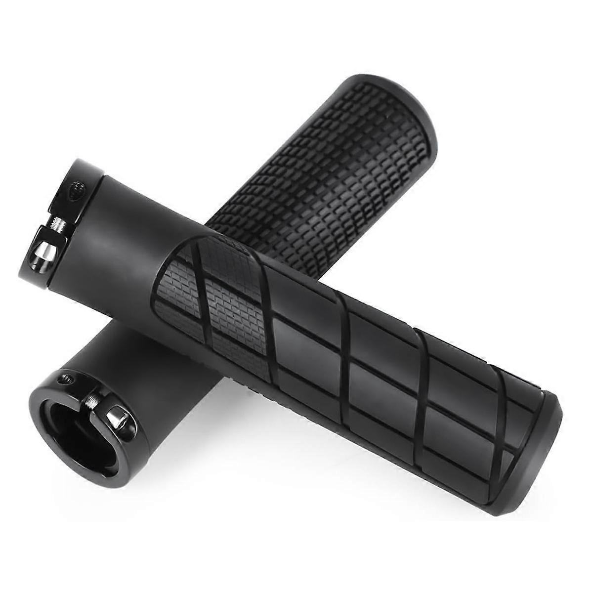 Bike Handlebar Grips with End Caps Road Bicycle Grip Anti Slip