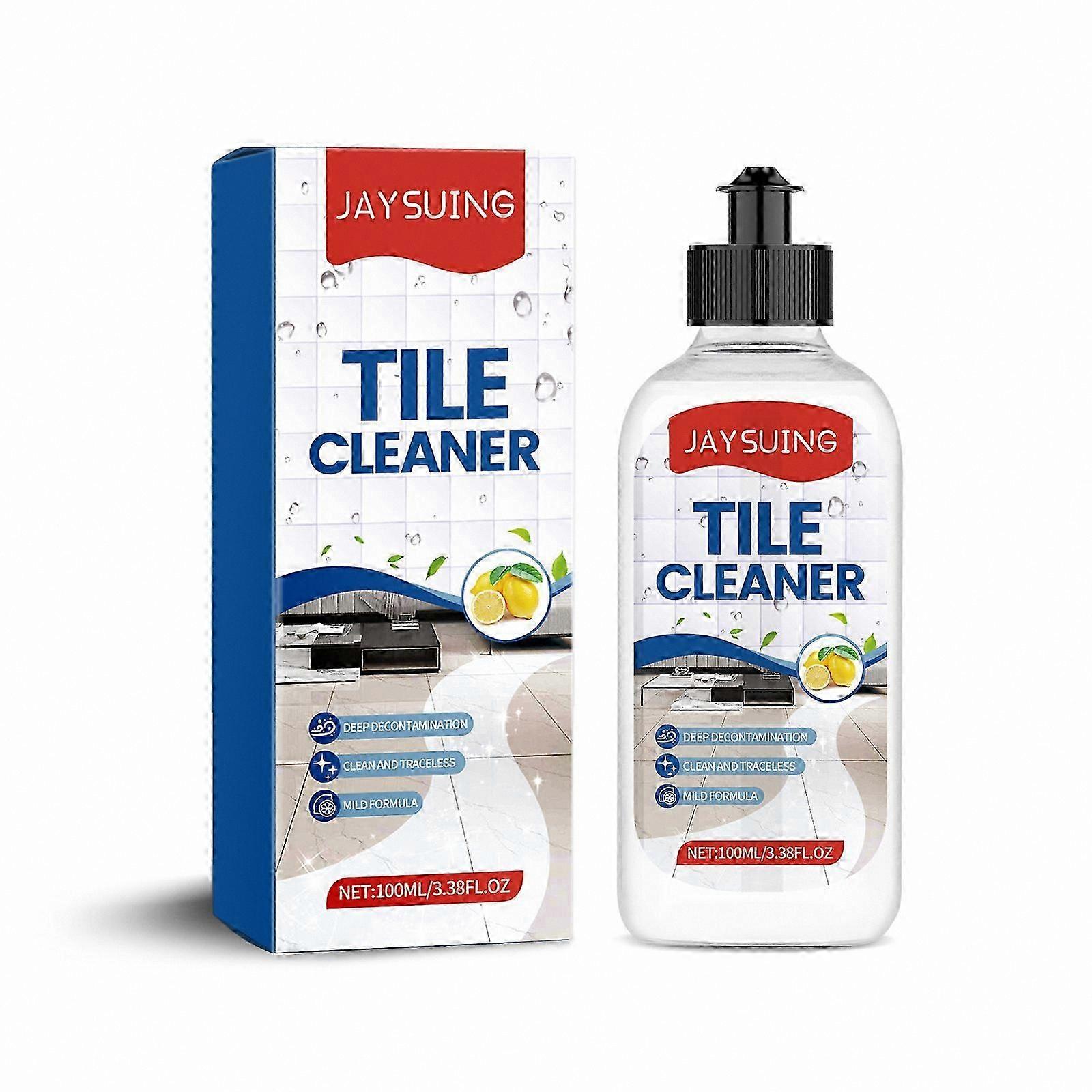 Eco-Friendly Tile and Grout Cleaner 100ml Non-Toxic Stain Remover for Home and Commercial Use