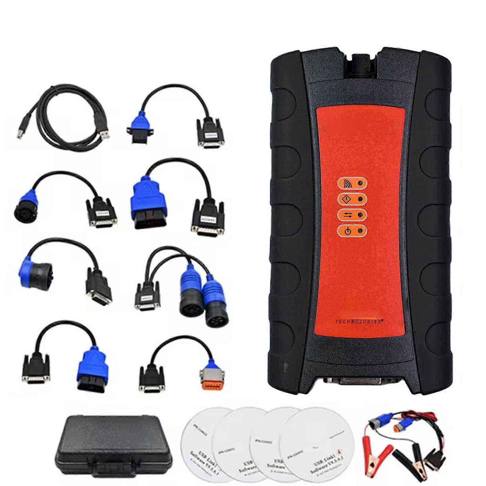 Strong Truck OBD2 Scanners with Fast Data USB Connection Truck Diagnostic Equipment Speed for Technicians Multicolor