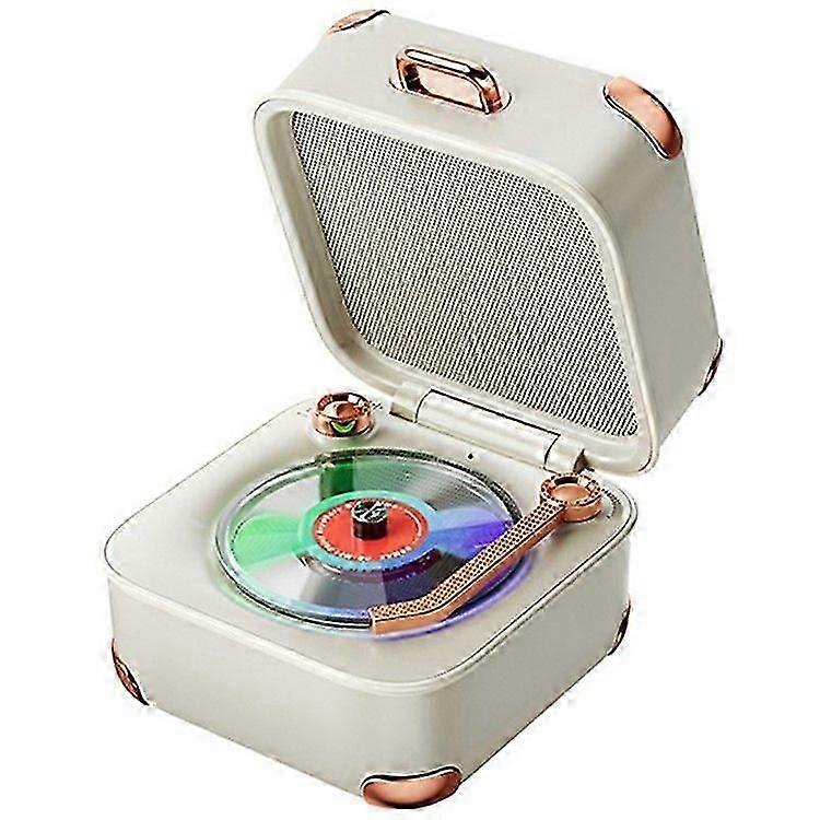 Portable Wireless Bluetooth Speaker Retro Suitcase Design Stereo Sound Speaker