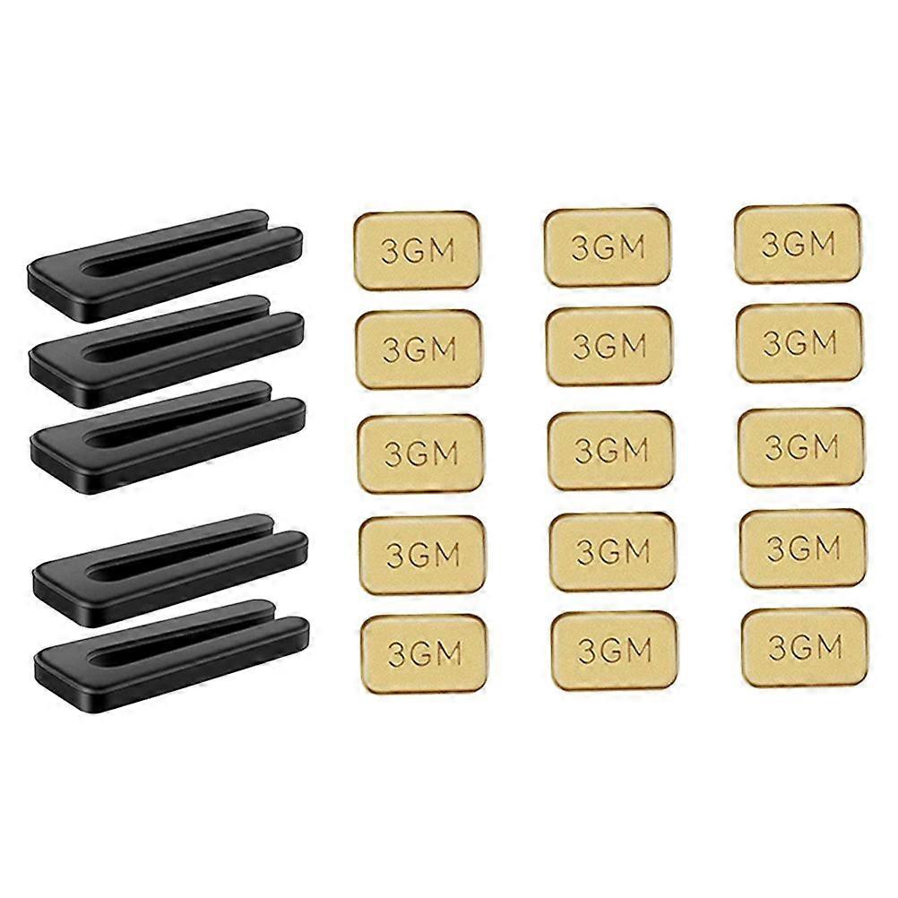 5 Sets Fan Balancing Kit Ceiling Fan Balancing Weights Fan Balancing Plastic Clips