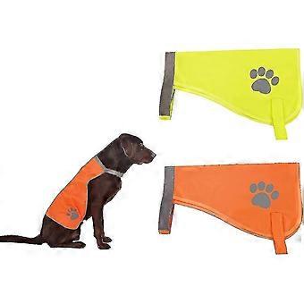 Dog Reflective Vest Adjustable Dog Safety Vest High Visibility Dog Dog Vest Night Safety Vests Pet Velles For Walking Hunting