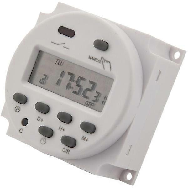 12V DC Digital LCD Programmable Timer 16A Amp