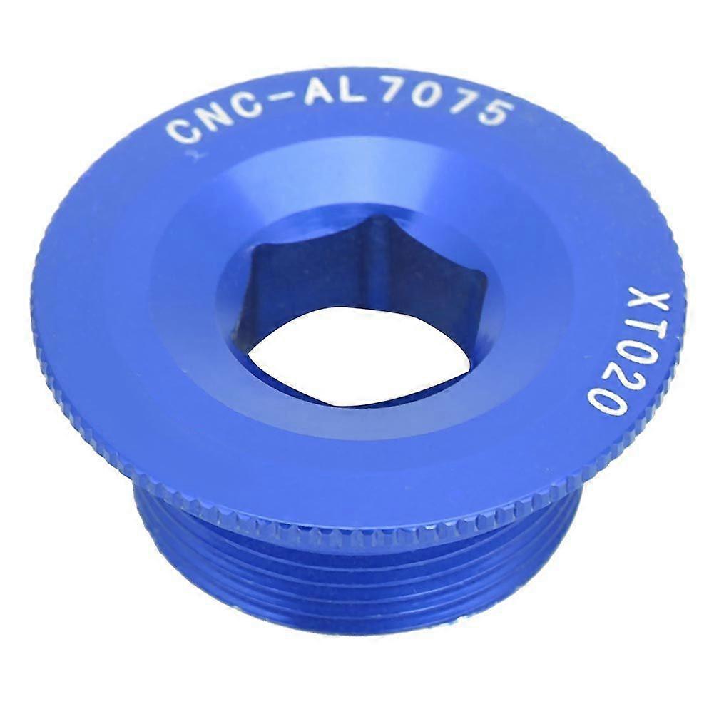 Crank Arm Bolt for Mountain Road Bike Bracket Cap M20*10 Crankset Screw BB Axis Screws Blue