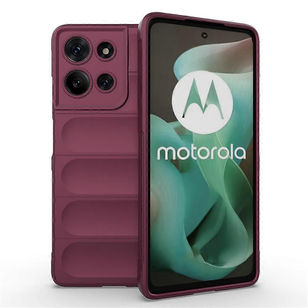 AMORUS Compatível Para Motorola Moto G75 5G Capa À Prova de Choque TPU Macio Capa Traseira Robusta