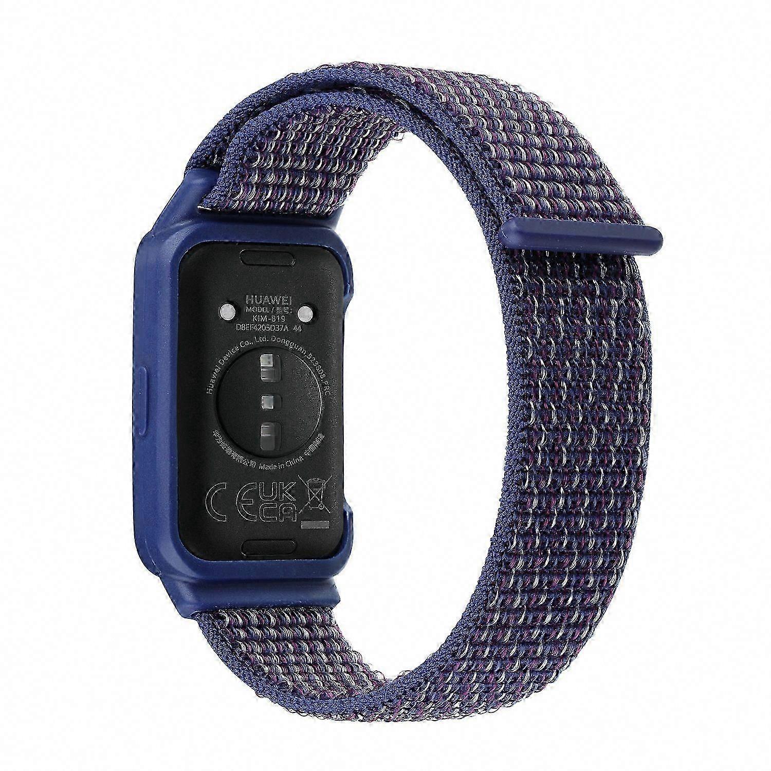 For  Band 8/9 Nylon Loop Strap with Integrated TPU Protective Case