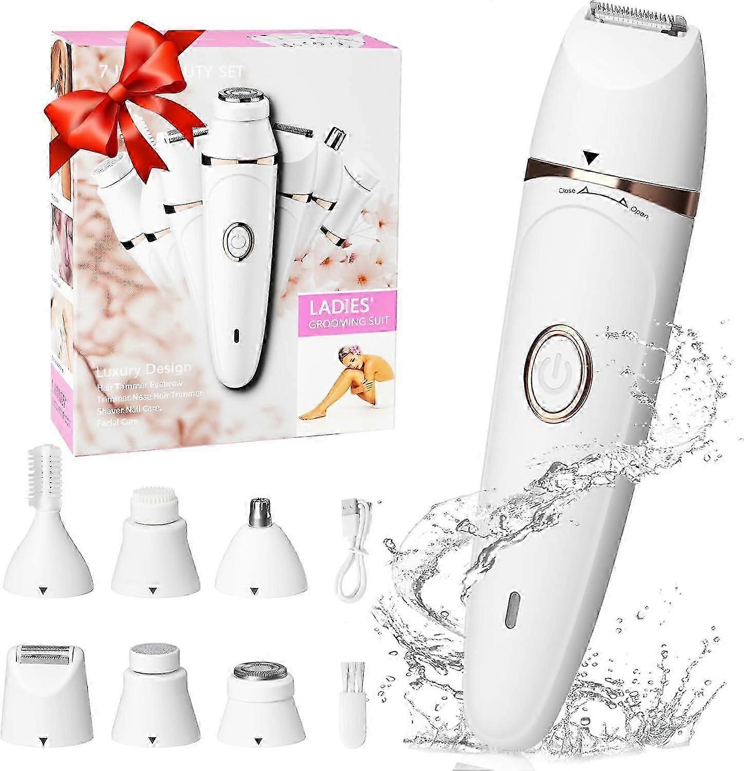 2025 Latest Model 3.0 Women Face Epilator, 7-in-1 Portable Design Facial