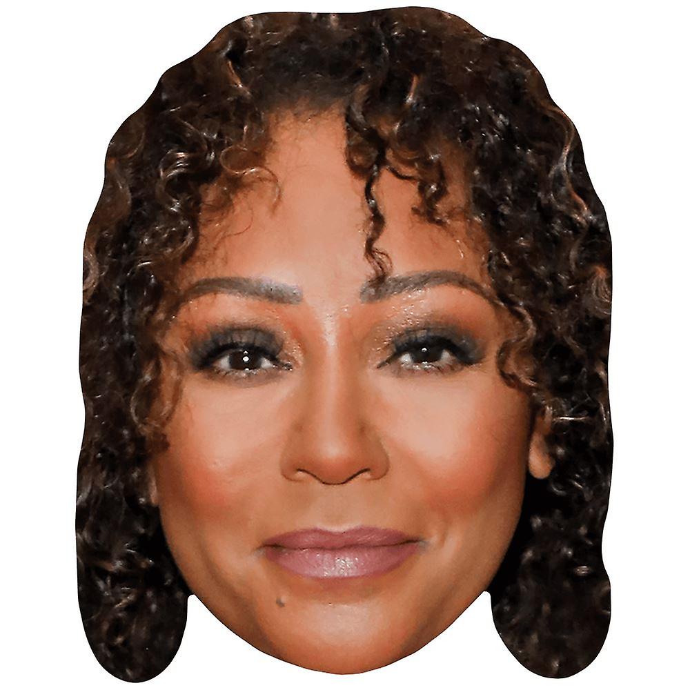 Mel B (Make Up) Celebrity Mask, Flat Card Face