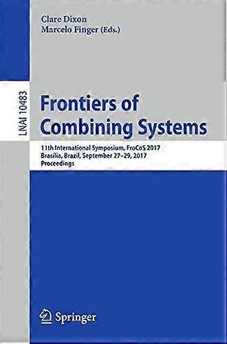 Frontiers Of Combining Systems Paperback