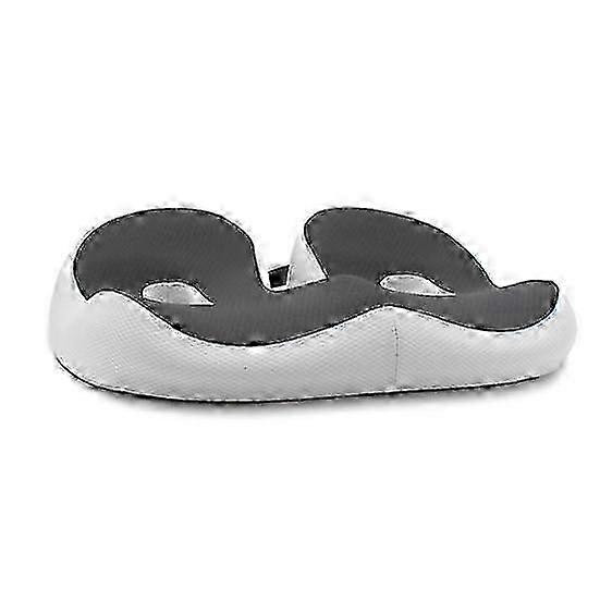 Ergonomic Cushion Hemorrhoid Seat Pad Tailbone Pressure Relief Memory Foam Support Soft Fleece