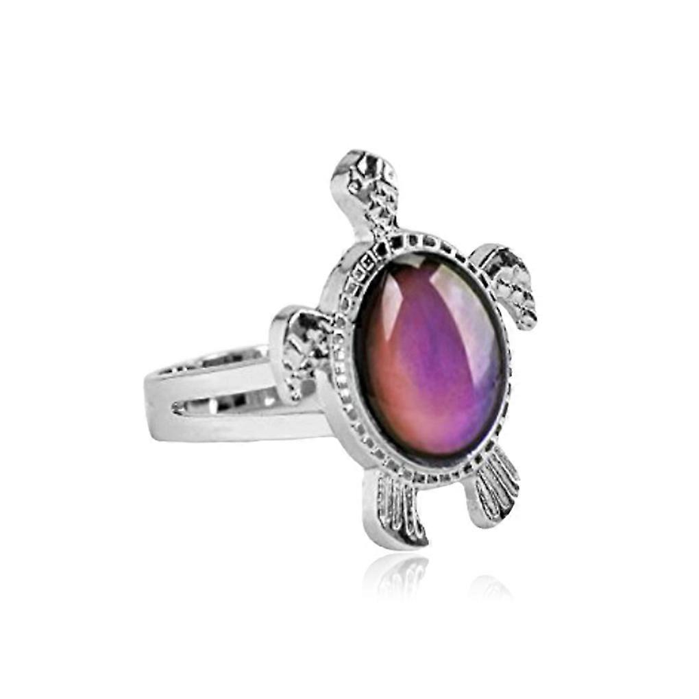 Bagues d'humeur changeantes de couleur, de température, d'émotion, de sentiment, fluorescentes, mignonnes, accessoires de fête pour femmes et hommes