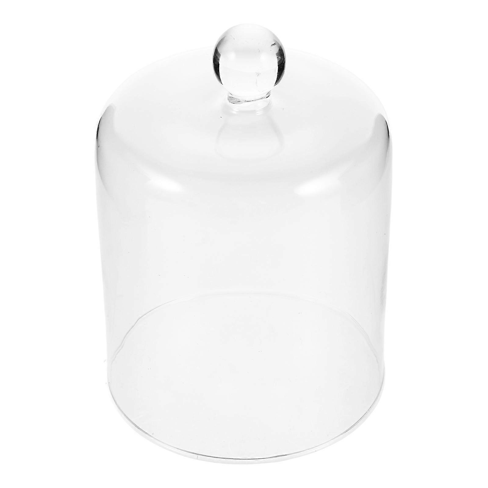 4Pcs Glass Dome Cover for Flower Display and Decorative Use