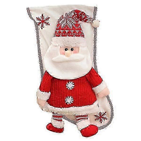 Bas de Noël Cheminée de Noël Bas suspendus pour