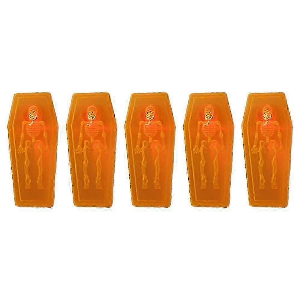Halloween LED Lights - Skeleton Box Decor Props with Horror Lights