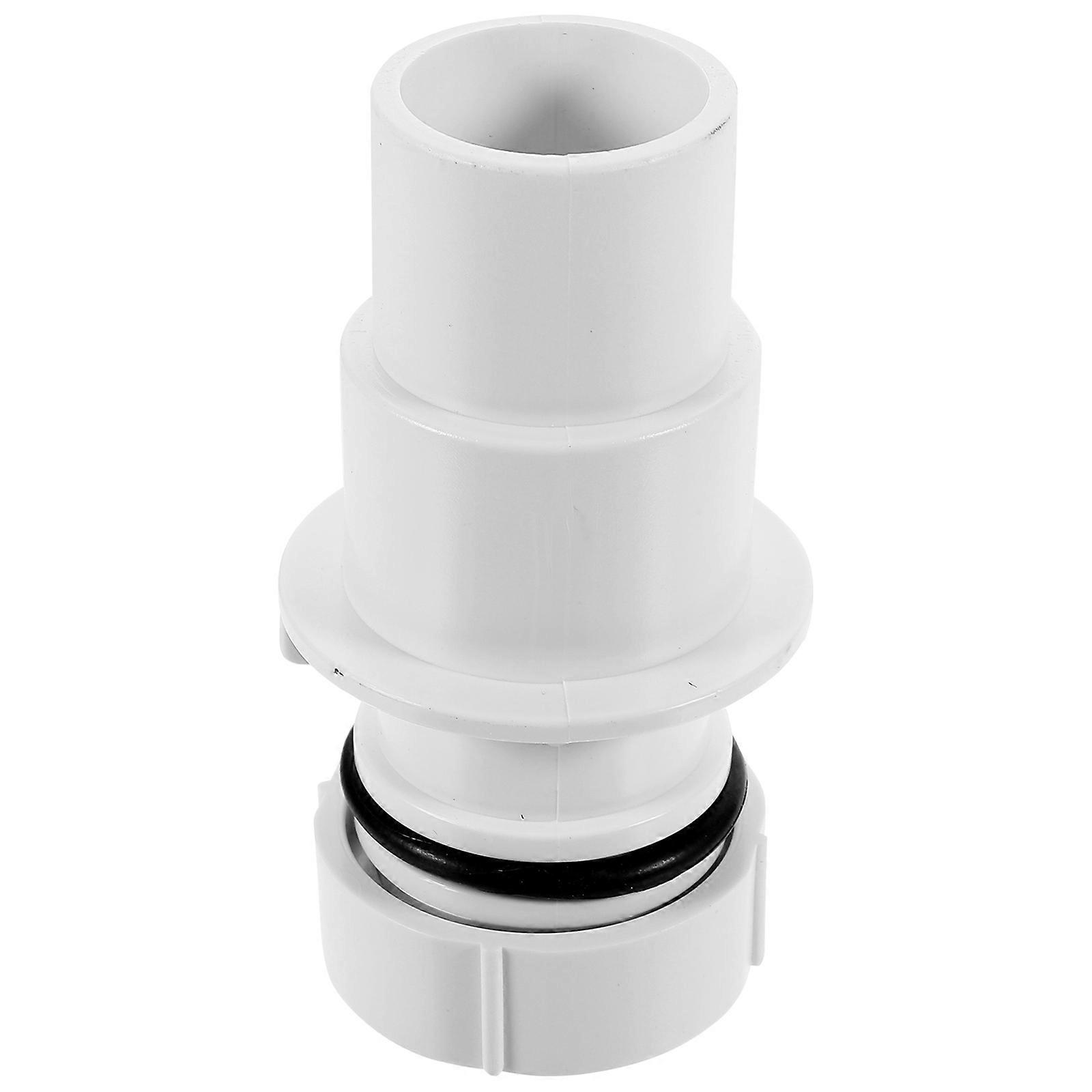 White Plastic Pool Pump Adapter for Reliable Pool Pump Replacement