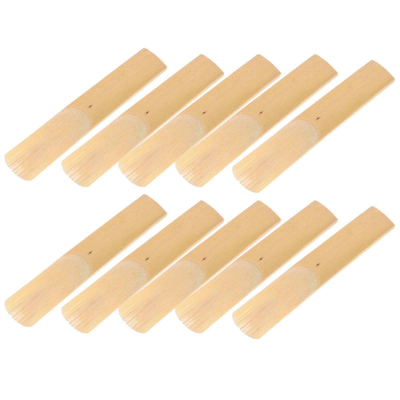 B Flat Clarinet Reeds Wood Clarinet Reeds for Practice 30 Pieces Pack