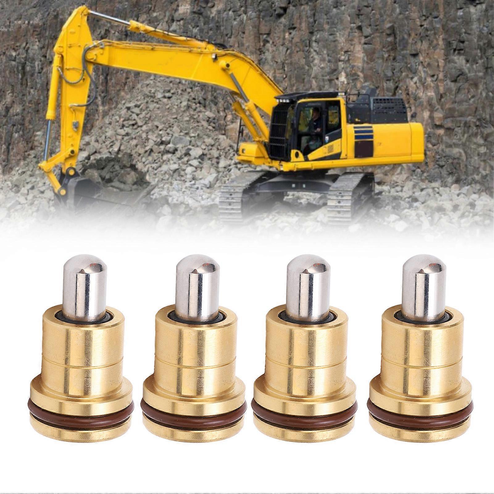 4Pcs Joystick Handle Brass Rubber Sealing for ZAX120 5 Replacement