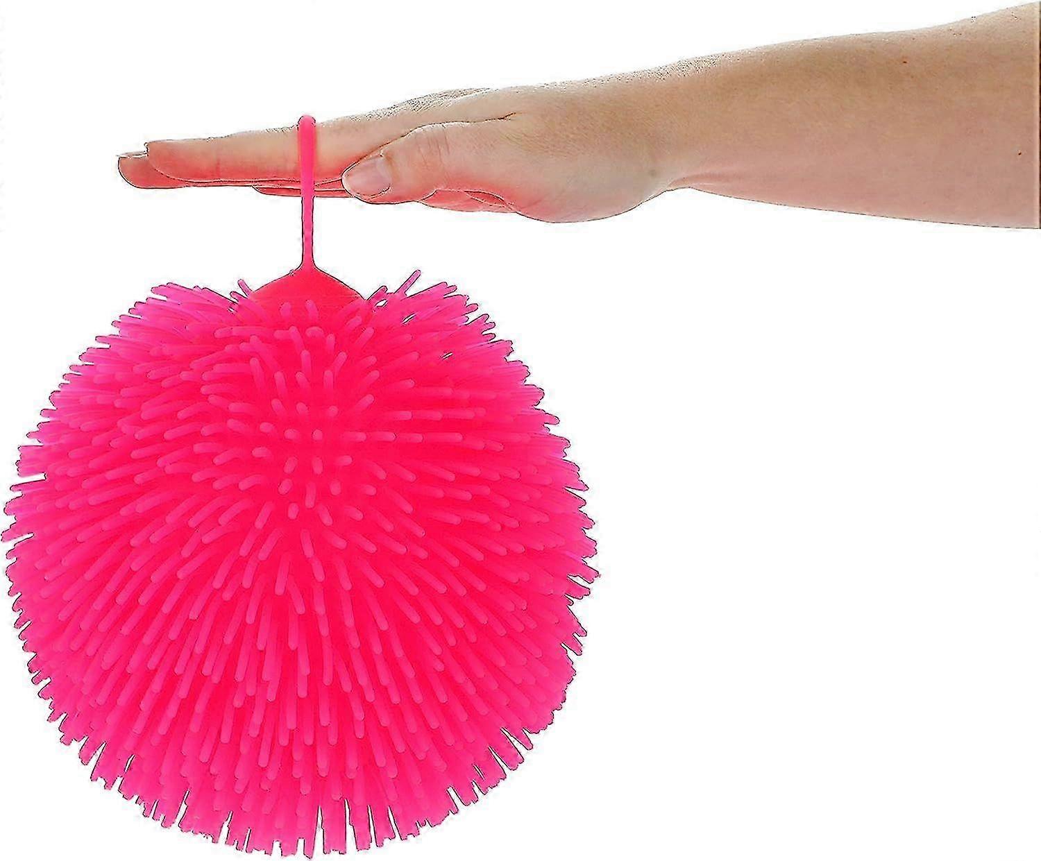 Multicolored 23cm Puffer Ball for Toy and Balloon Games, Durable and Fun Playtime Accessory
